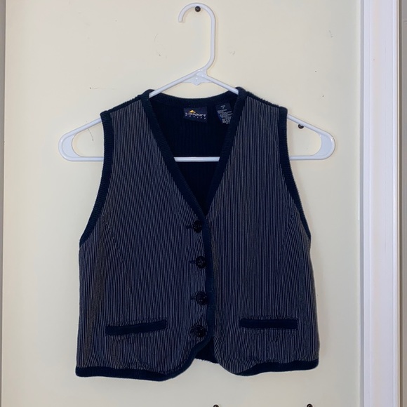 Cropped Vintage Vest - Picture 1 of 2
